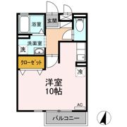 ドミールさつきの間取り画像
