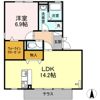 サンラモン東山 Cの間取り画像
