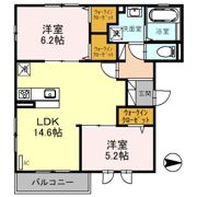 セレブリティ長吉プレミアムCの間取り画像