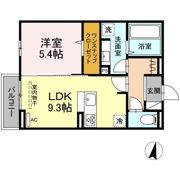 D-room城見町の間取り画像