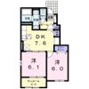 グローリー戸島Ⅰの間取り画像