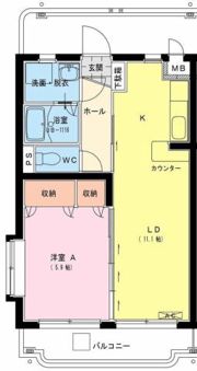 ピュアハイツ杜の間取り画像