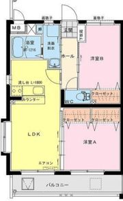 リヴェールMYMの間取り画像