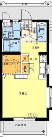 オーシャンハイツ五番館の間取り画像