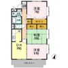 パークサイド吉留の間取り画像