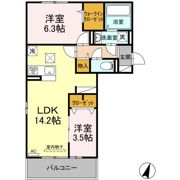 フォレスト姶良の間取り画像