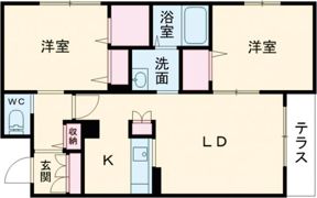 ベレオ東加古川の間取り画像