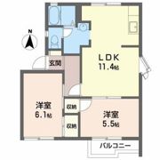 ベルハイツ野里の間取り画像
