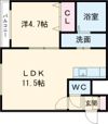 サニーサイドの間取り画像