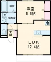 グランディール喜連の間取り画像