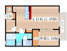 ウエストパークTSの間取り画像