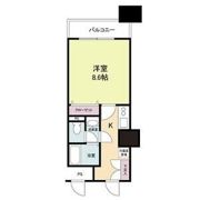 メゾン・ド・ヴィレ大阪城公園前の間取り画像
