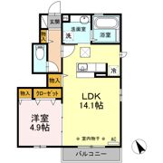 セジュールフォレスタの間取り画像