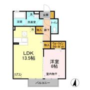 ソレアード Aの間取り画像
