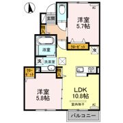 コートヤードDの間取り画像