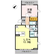 YAMAZAKIコーポラスの間取り画像