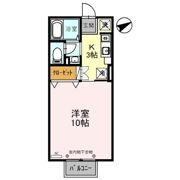 ヴェルドミール Bの間取り画像