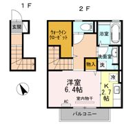 カーサデラルス A棟の間取り画像
