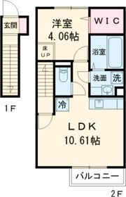 グランヴェールⅡの間取り画像