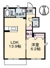 ソレアード操山D棟の間取り画像
