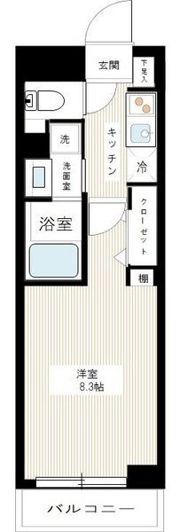 リヴシティ立川ミッドの間取り画像