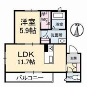 グランベレオ野上の間取り画像
