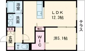 ソレアード田代の間取り画像