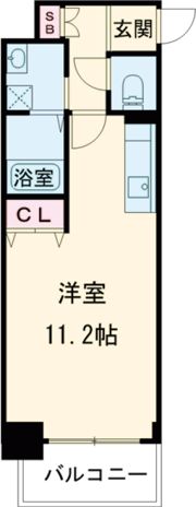 SDグランツ新神戸の間取り画像