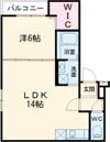フジパレス堺浜寺石津Ⅱ番館の間取り画像