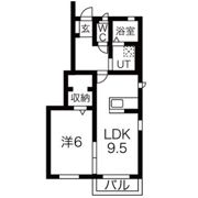 アンシャンテ韮塚の間取り画像