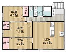 エストレーモ銀河Ⅲ C棟の間取り画像