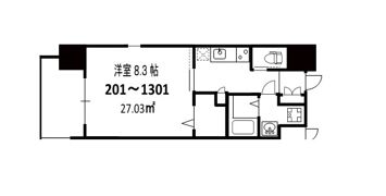 Forest Grace 高井田Ⅰの間取り画像