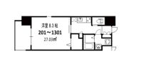 Forest Grace 高井田Ⅰの間取り画像