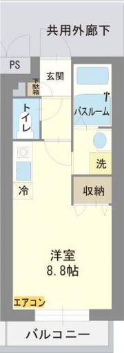 メゾン・クレールの間取り画像