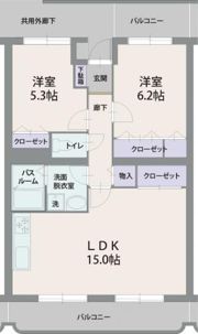 シレンシオ パティオの間取り画像