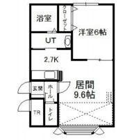 フォレストBの間取り画像