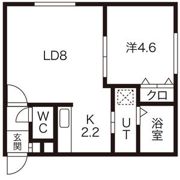 ヴィラージュ富岡の間取り画像