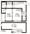 プラージュ外新町の間取り画像