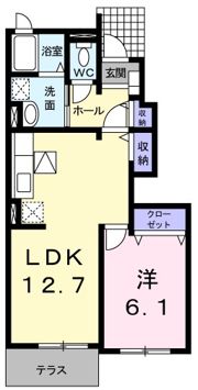 ノーブル 北村の間取り画像