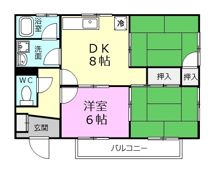 Villa鷹匠の間取り画像