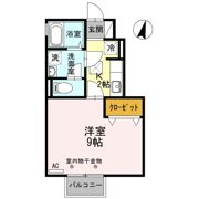 ラコルタ前九年の間取り画像