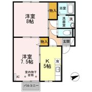 ハイツコザクラの間取り画像