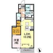 スマーク東の間取り画像