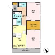 オペラハウス上大島 Aの間取り画像