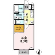 エクセルタムラ Cの間取り画像