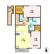 トップXⅡの間取り画像