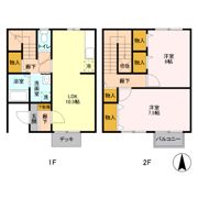 コンフォートテラス Bの間取り画像