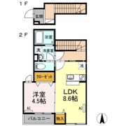 M'sコーポの間取り画像