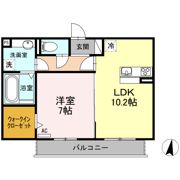 ウエスト サイド レジデンスの間取り画像