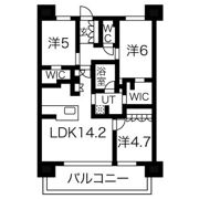 クリオ金山ブライトマークスの間取り画像